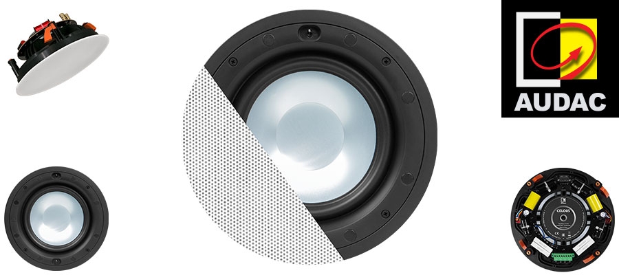 Introducing AUDAC’s CELO8S High-End 8” Ceiling Subwoofer to North America