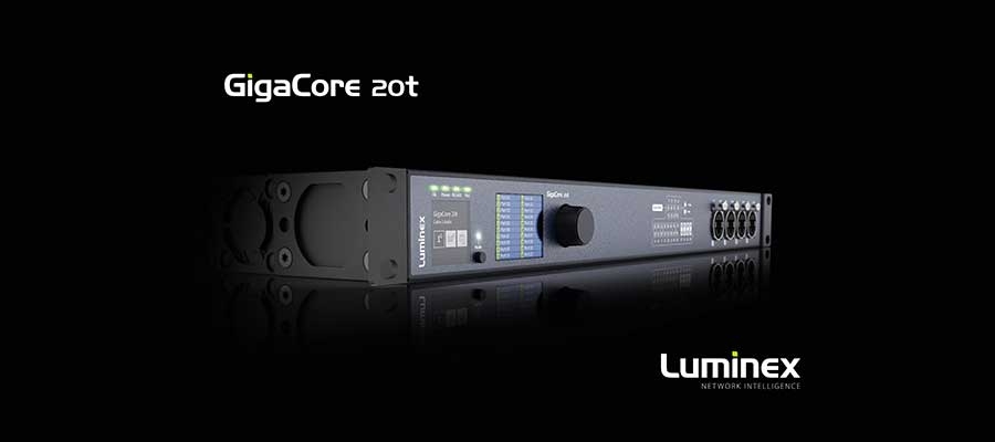 Luminex introduces five new versions to the GigaCore pro AV range of switches