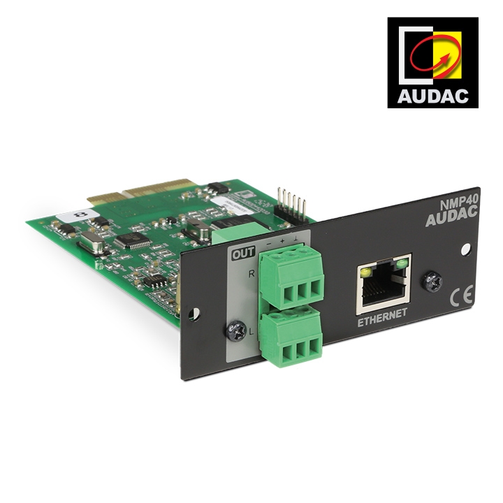 NMP40 - Audio Streaming SourceCon™ Module  by AUDAC