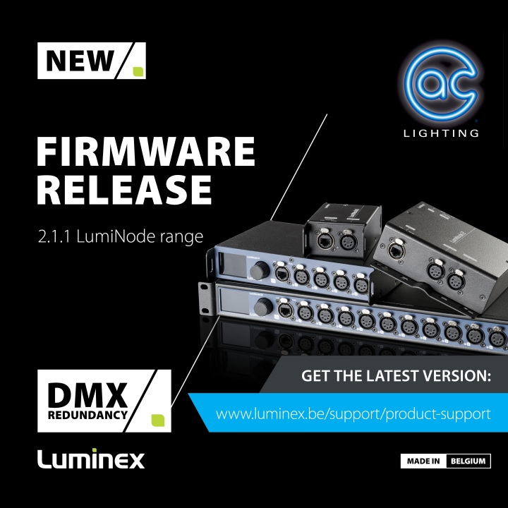 Introducing DMX Redundancy - Luminex LumiNode