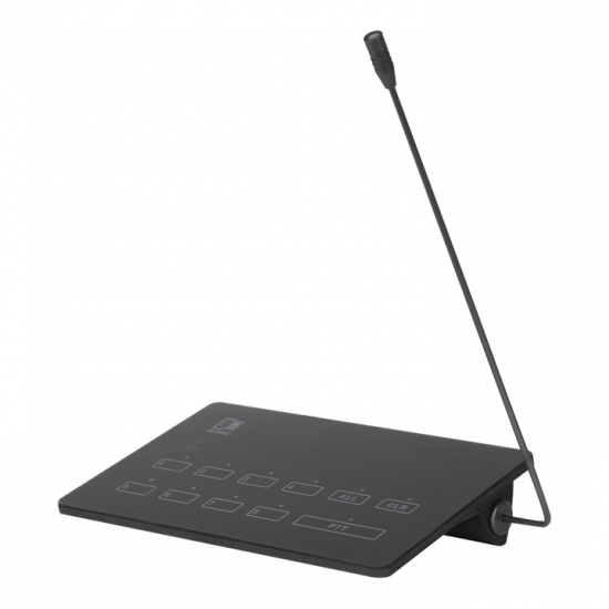 MPX88 SurfaceTouch™ paging microphone 8 zones